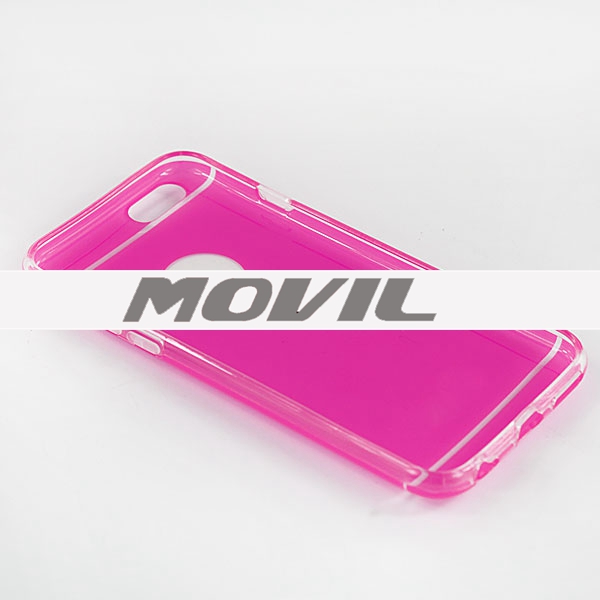 NP-1909 TPU transparente funda para iPhone  6-2